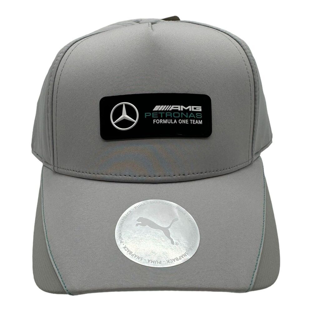 Puma Mercedes AMG Petronas F1 Racing Team Formula One Curved Snapback Hat Cap